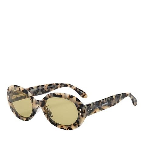 isabel marant sunglasses white.